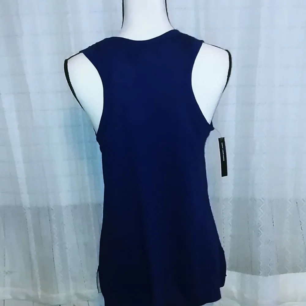 Nike Logo Prep Futura Tank Top Blue and Pink